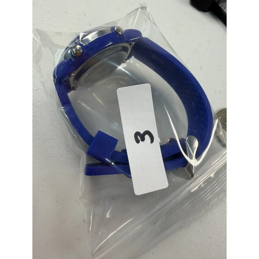 Cofuo Blue Digital Sports Watch 34mm Alarm Chronograph 3ATM